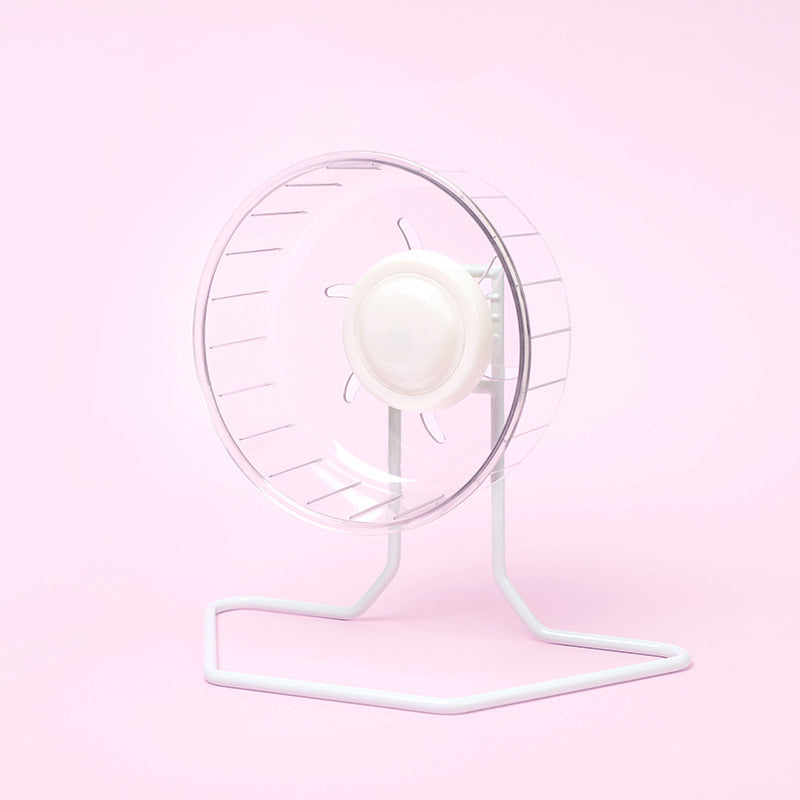 Rueda Silenciosa Transparente para Hámsters Furiers™ – Antideslizante y Sin Vibraciones